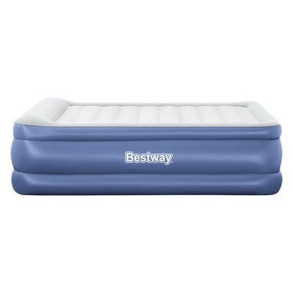 Air Mattress Queen Inflatable Bed 61Cm Airbed Blue