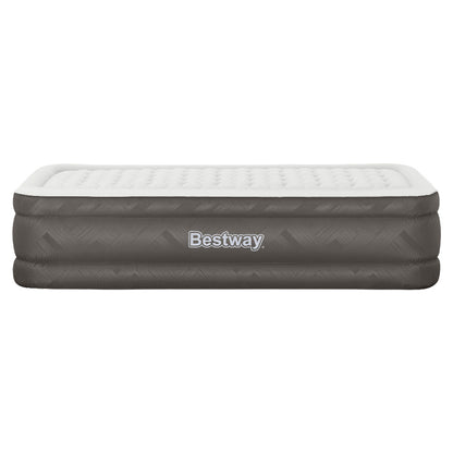 Air Mattress Single Inflatable Bed 46Cm Airbed Grey