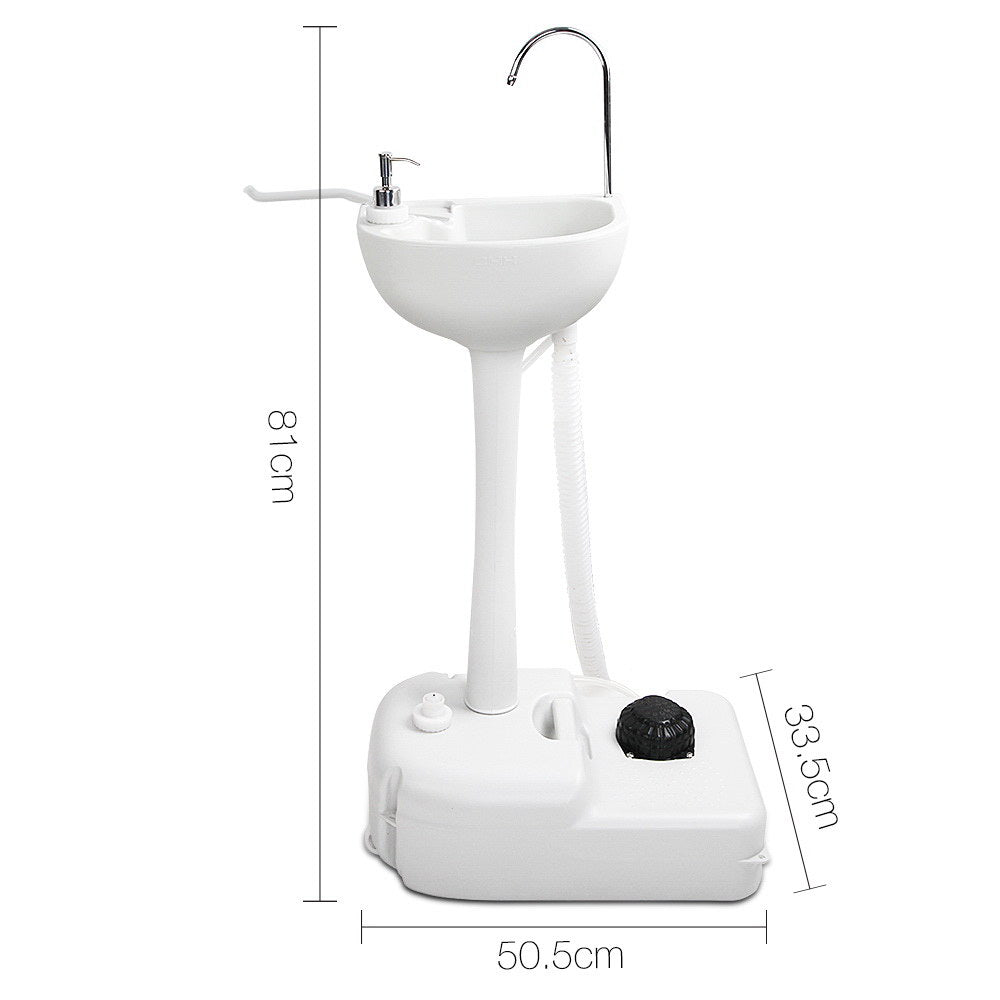 Camping Basin Portable Hand Wash Sink 19L