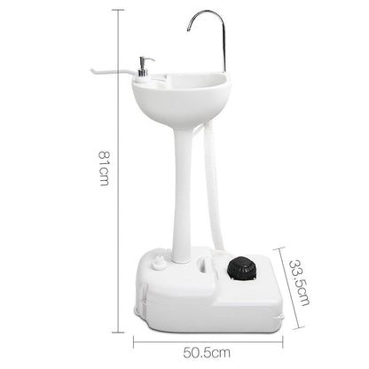 Camping Basin Portable Hand Wash Sink 19L
