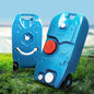 40L Portable Wheel Water Tank Camping Storage Blue