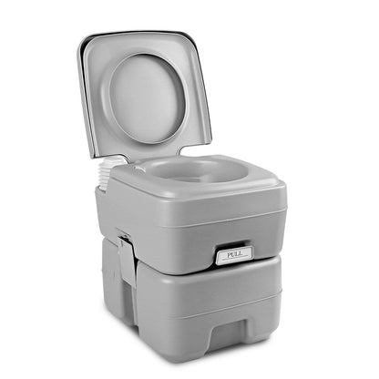 20L Portable Camping Toilet Flush Potty Boating