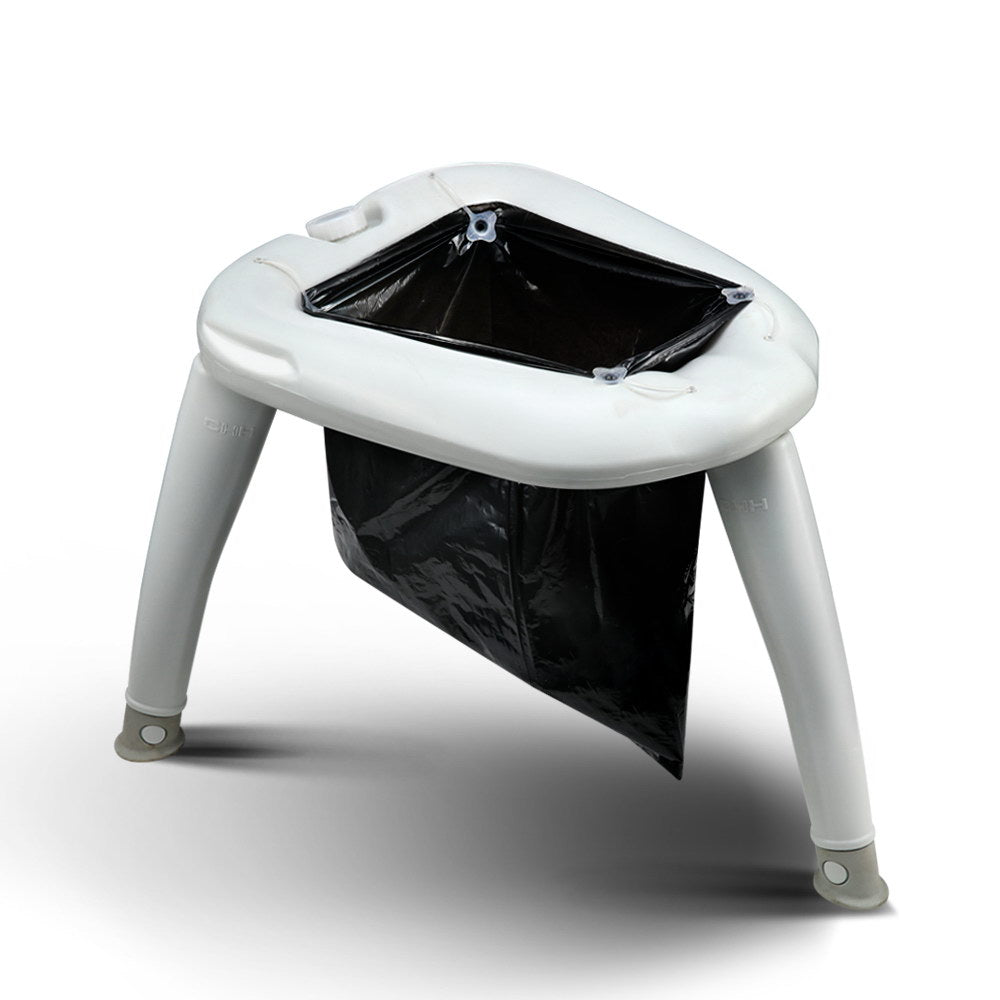 Portable Folding Toilet Camping Plastic Bag
