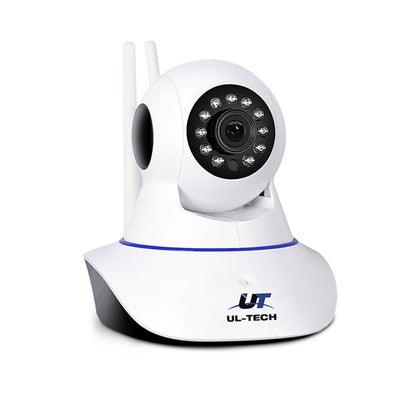 1080P Wireless Ip Camera Security Wifi Cam White