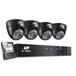 8Ch Dvr 4 Cameras Comprehensive Security Bundle