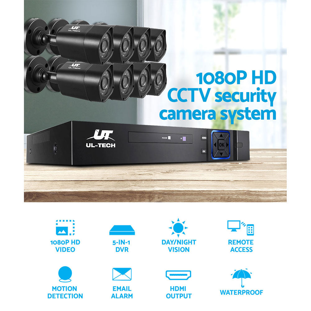 8Ch Dvr 8 Cameras Advanced Surveillance Solution