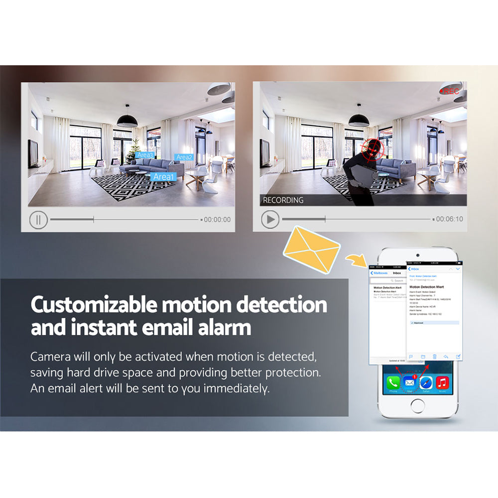 Wireless Cctv 3Mp Camera Bullet