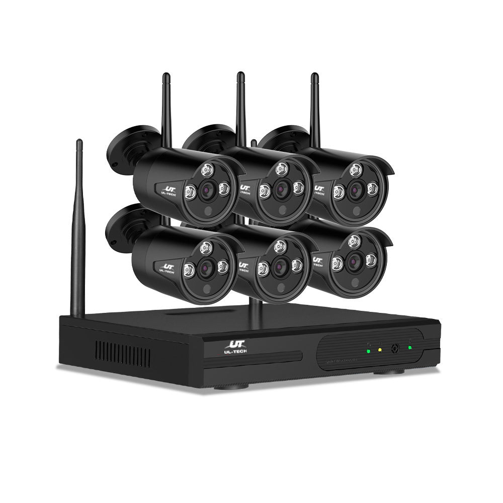 Wireless Cctv Security System 8Ch 3Mp Cameras
