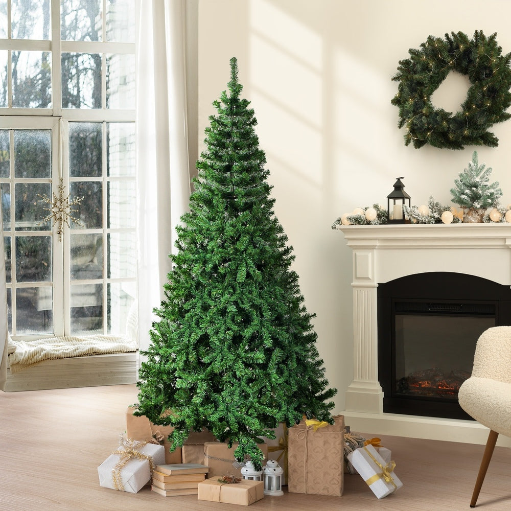 Christmas Tree 2.7M 9FT Green 1708 Tips Full Artificial Holiday Decor 9FT & 5FT
