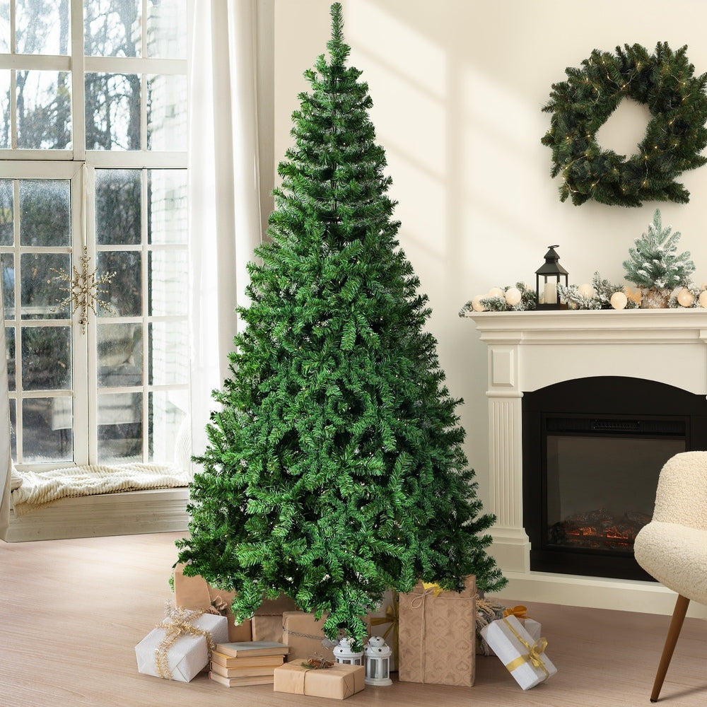 Christmas Tree 2.7M 9FT Green 1708 Tips Full Artificial Holiday Decor 9FT & 5FT
