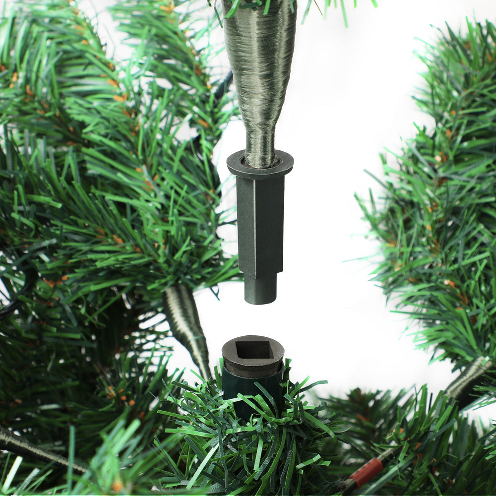 Christmas Tree 2.7M 9FT Green 1708 Tips Full Artificial Holiday Decor 9FT & 5FT