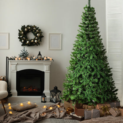 Christmas Tree 2.7M 9FT Green 1708 Tips Full Artificial Holiday Decor 9FT & 5FT