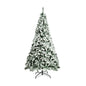 Christmas Tree Snow Flocked Xmas Decorations Home Decor Green