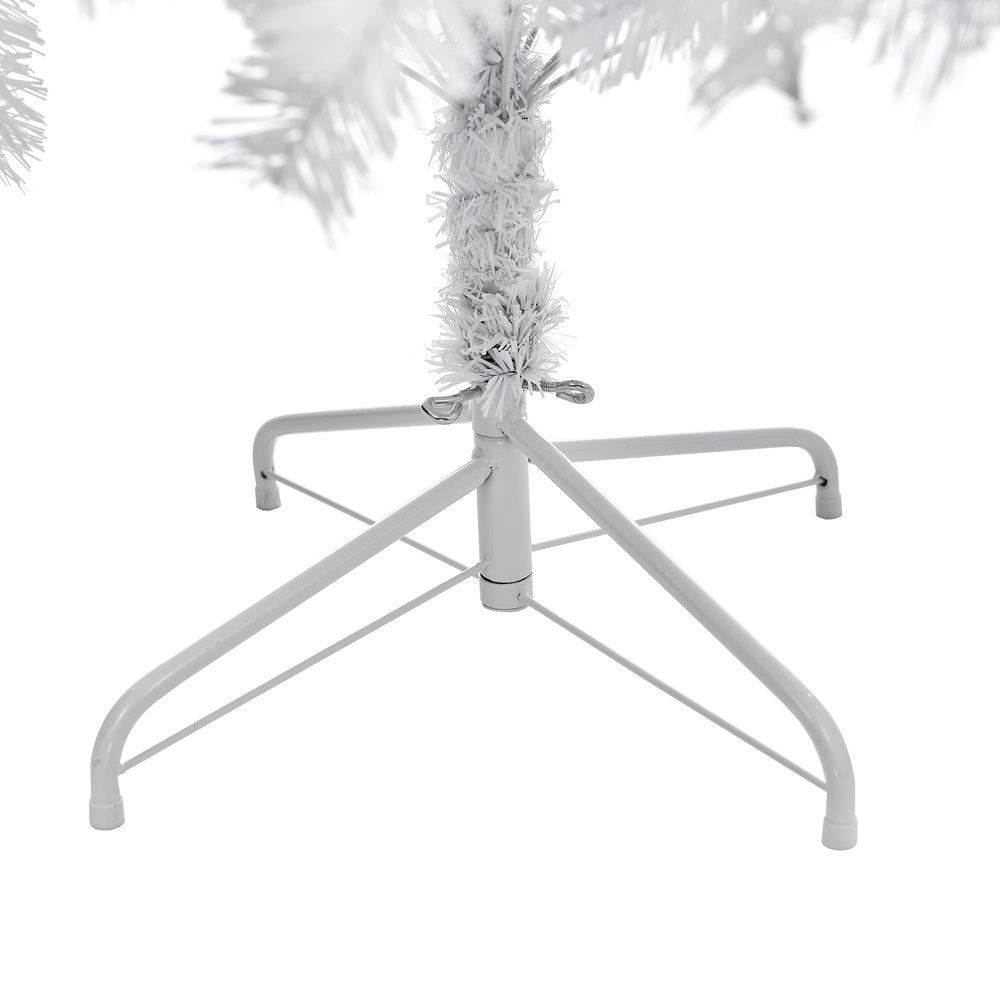 White Christmas Tree 1.8M 6FT & 7FT 650 Tips Artificial Holiday Decoration