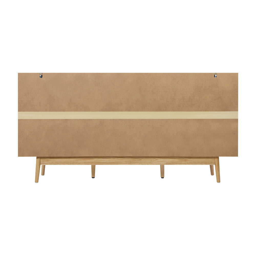 9 Chest of Drawers Dresser Rattan Storage Cabinet Lowboy Bedroom Wooden