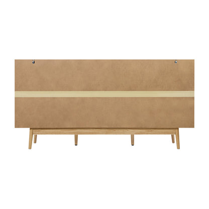 9 Chest of Drawers Dresser Rattan Storage Cabinet Lowboy Bedroom Wooden