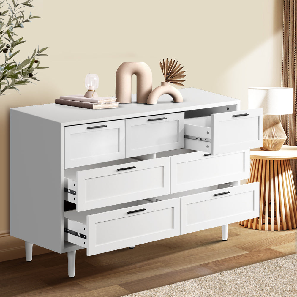 12 Chest of Drawers Dresser Tallboy White