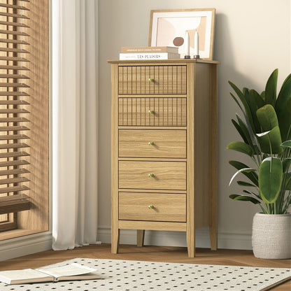 11 Chest of Drawers Dresser Tallboy Storage Cabinet Natural