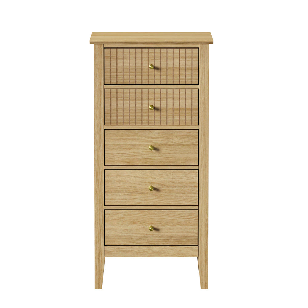 10 Chest of Drawers Dresser Tallboy Storage Cabinet Natural