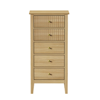 10 Chest of Drawers Dresser Tallboy Storage Cabinet Natural