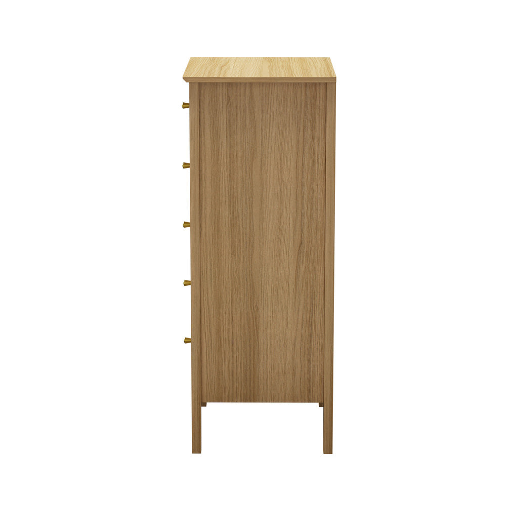 13 Chest of Drawers Dresser Tallboy Storage Cabinet Natural