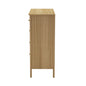 5 Chest of Drawers Dresser Tallboy Storage Cabinet Natural