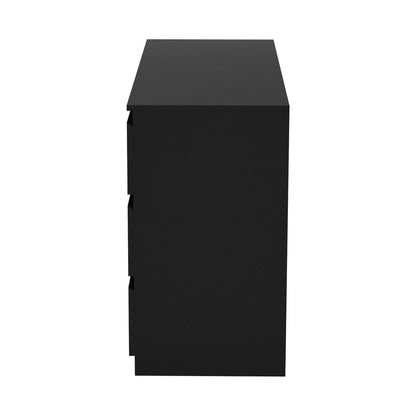 6 Chest of Drawers Lowboy Dresser Table Bedroom Black/White