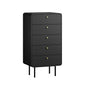 15 Chest of Drawers Dresser Tallboy Wooden Handle Natural & Black