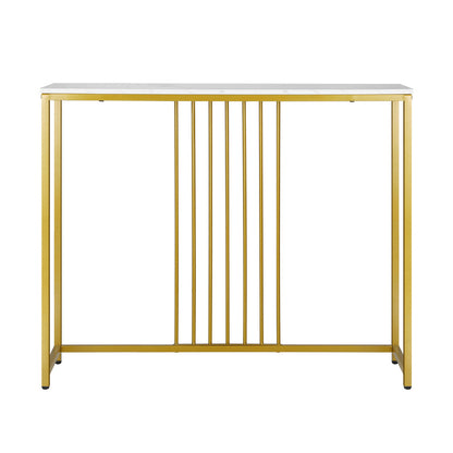Modern Steel Frame Coffee Table - Versatile Side and End Table
