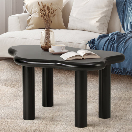 Coffee Table Side Tables Black Irregular