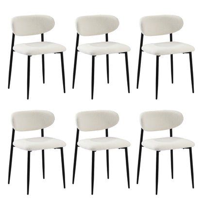 6x Dining Chairs Tub Fabric Grey&Black