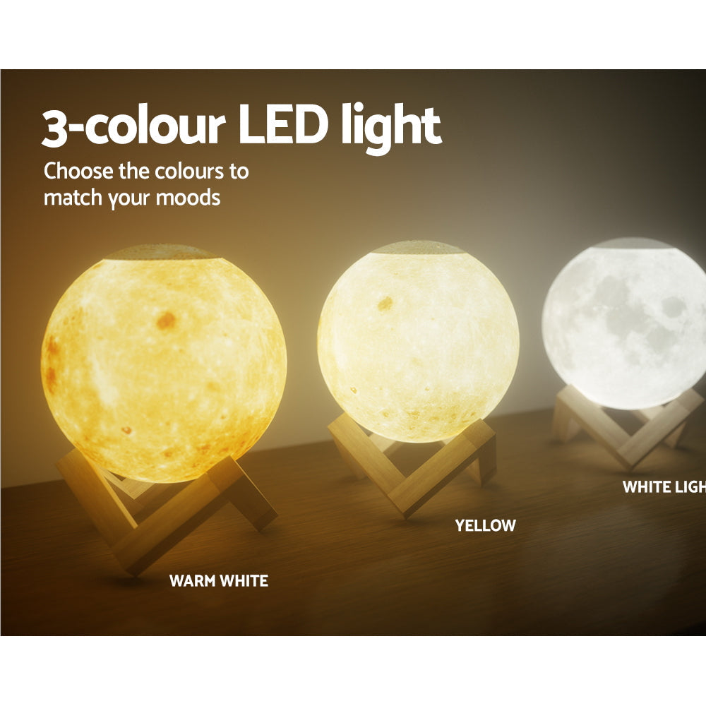 Aroma Diffuser Aromatherapy Moon Lamp 880Ml