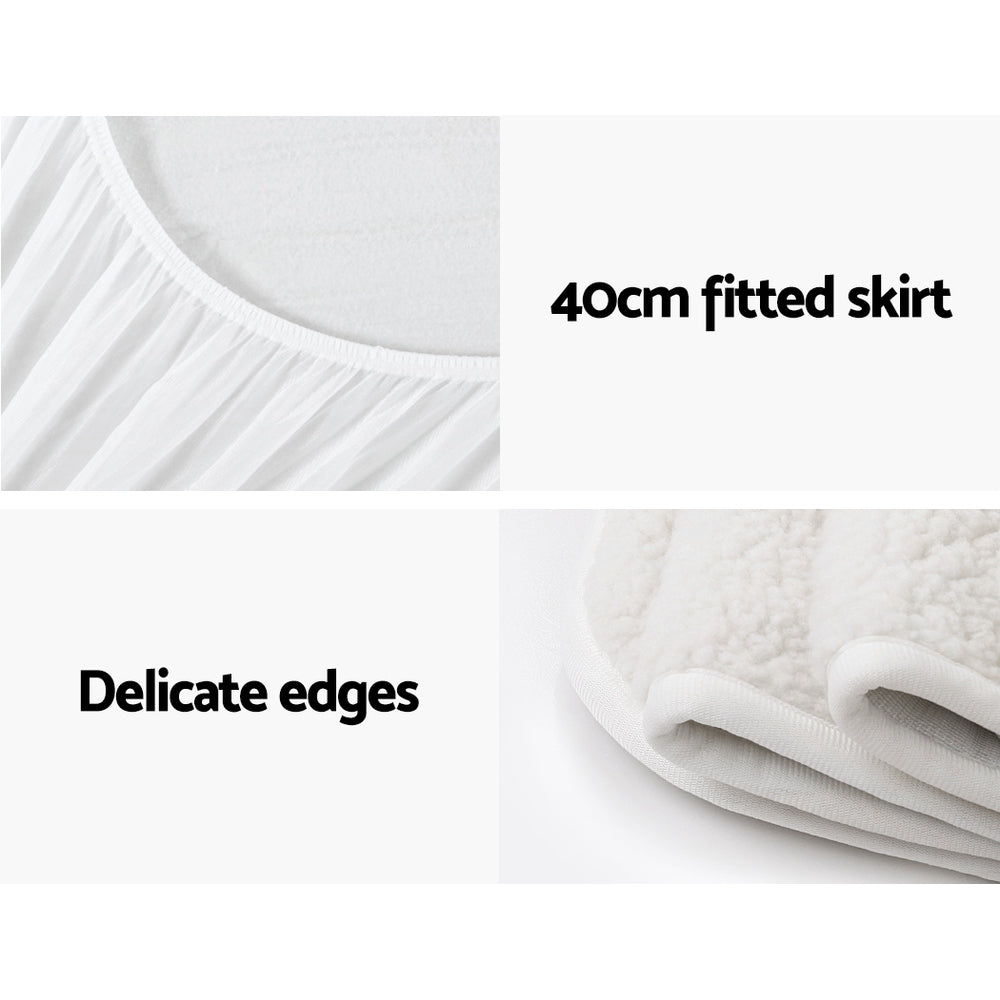 Queen Size Electric Blanket Fleece