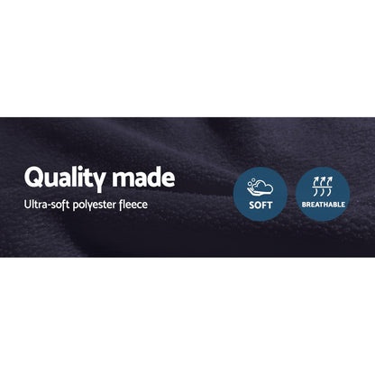 Electric Heated Blanket Car Truck Throw Rug Travel Camping 12V Dc Aut