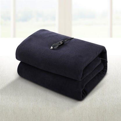 Electric Heated Blanket Car Truck Throw Rug Travel Camping 12V Dc Aut