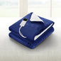 Electric Throw Rug Heated Blanket Washable Snuggle Flannel Winter