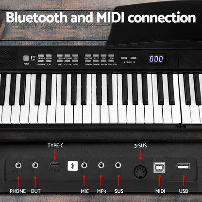 88 Keys Foldable Electronic Piano Keyboard Digital Electric w/ Carry Bag
