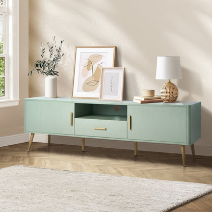 TV Cabinet Entertainment Unit Stand 160cm Green