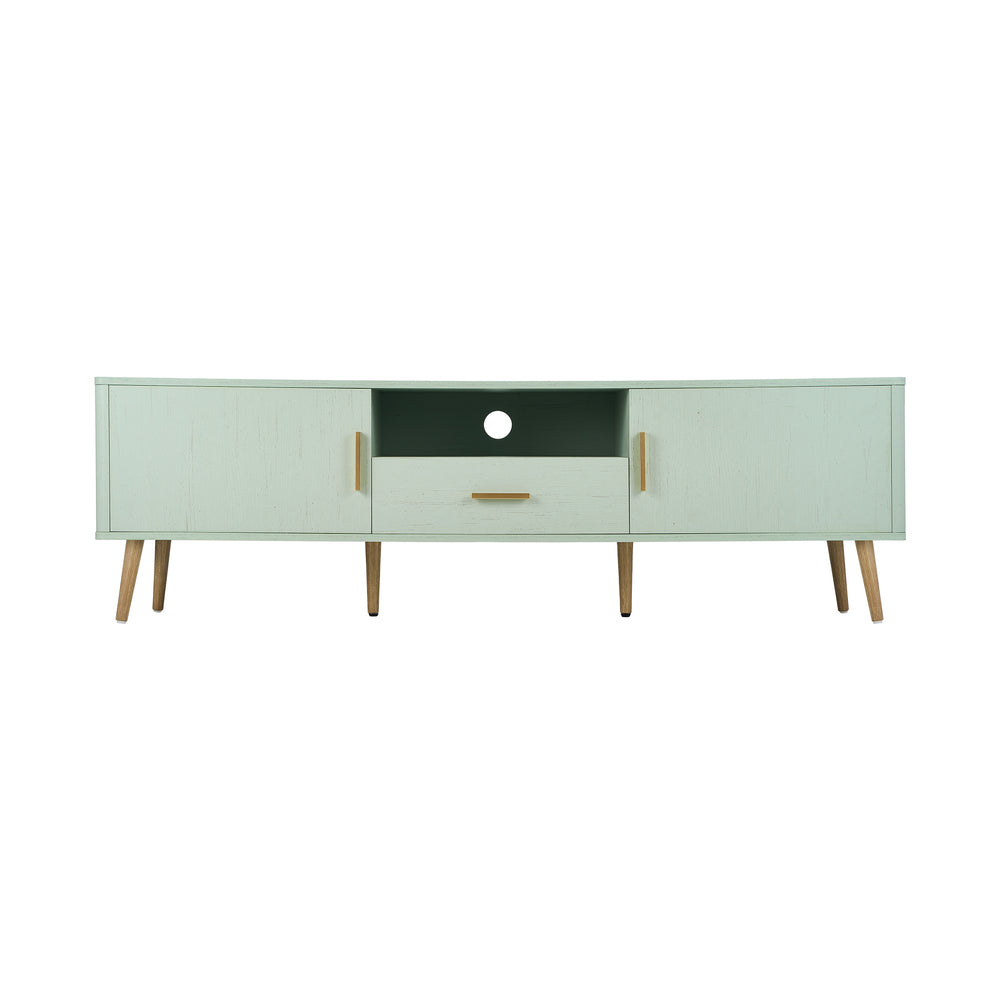 TV Cabinet Entertainment Unit Stand 160cm Green