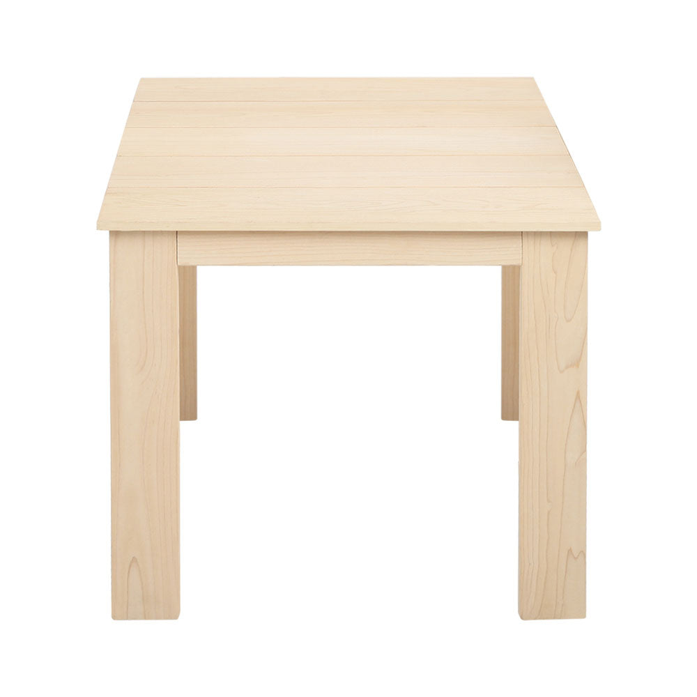 Wooden Coffee Side Table - Outdoor Camping Natural