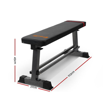 Weight Bench Flat Bench Press Home Gym Equipment 300Kg Capacity