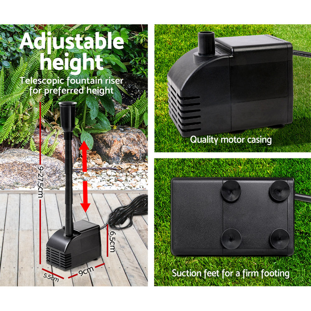 Solar Pond Pump With 2 Panels 7.2Ft