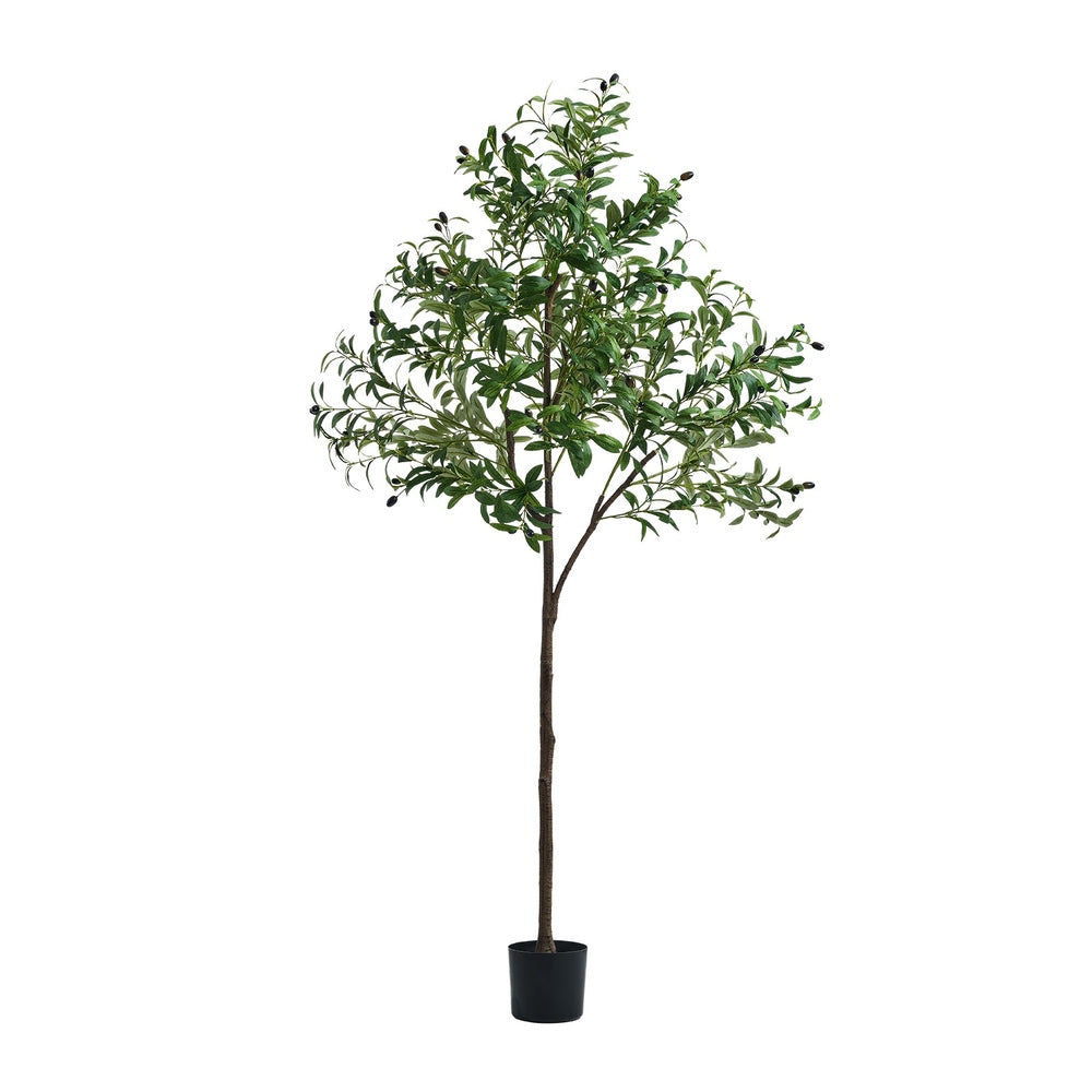 180cm Artificial Olive Tree Lifelike Potted Plant Indoor Outdoor Home Decor Styile