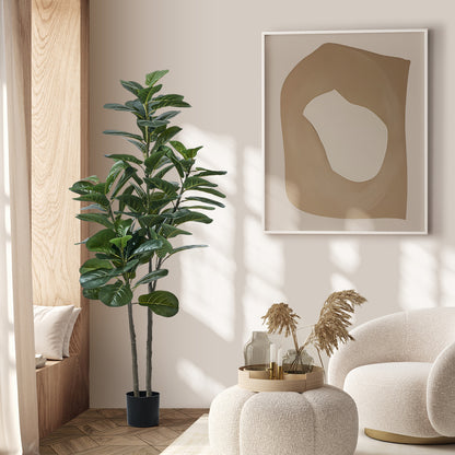 180cm & 150cm Artificial Fiddle Leaf Fig Tree Lifelike Plants