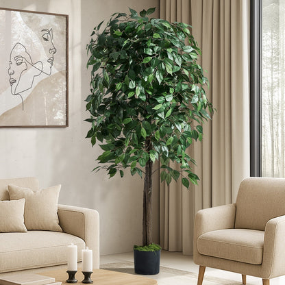 180cm Artificial Olive Tree Lifelike Potted Plant Indoor Outdoor Home Decor Styile