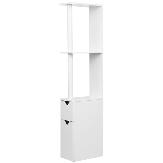 Bathroom Cabinet Storage 118Cm Shelf White