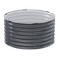 Compact Round Garden Bed - Raised Planter 90CM