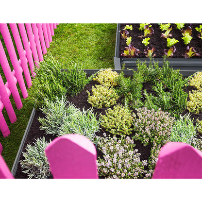 2x Garden Bed 210x90cm Planter Box Raised Container Galvanised Herb