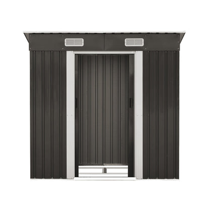 Garden Shed Outdoor Storage Sheds Workshop Cabin Metal Base