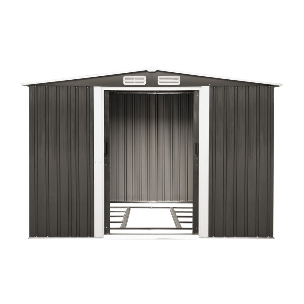 Garden Shed Outdoor Storage Sheds Cabin Metal Base